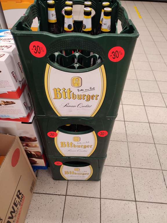 Netto offline Krefeld lokal: Franziskaner / Bitburger Alkoholfrei 30%