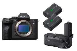 Sony Alpha 7 S III (ILCE-7SM3) mit 2 Zusätzlichen Akkus und wahlweise Batteriegriff oder ECM-B1M Mikrofon