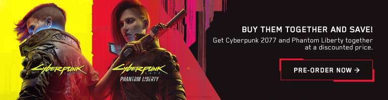 Cyberpunk 2077 oder DLC Cyberpunk Phantom Liberty für 13,87€ / Cyberpunk Bundle für 26€ (DRM Free - Via VPN Moldova)
