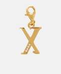 Thomas Sabo Charm Anhänger Gold Buchstaben zum Beispiel "X" (UVP 59,95€)- Best Secret