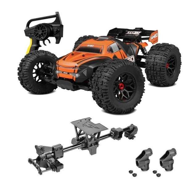 Team Corally JAMBO XP 6S (C-00166) "V2 2022" inkl. Chassis Brace Kit-Xtreme + HD Steering Block RC Auto 1/8 Monster Truck SWB RTR 4WD