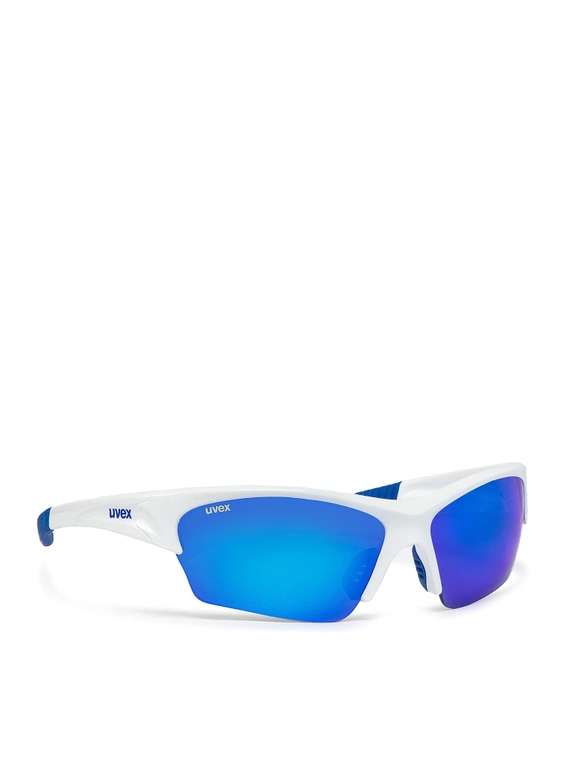 UVEX Sunsation White Blue/Mirror Blue für 13,99€ / Uvex sportstyle 211 Brille - black red/mirror red für 14,99€ (Prime)