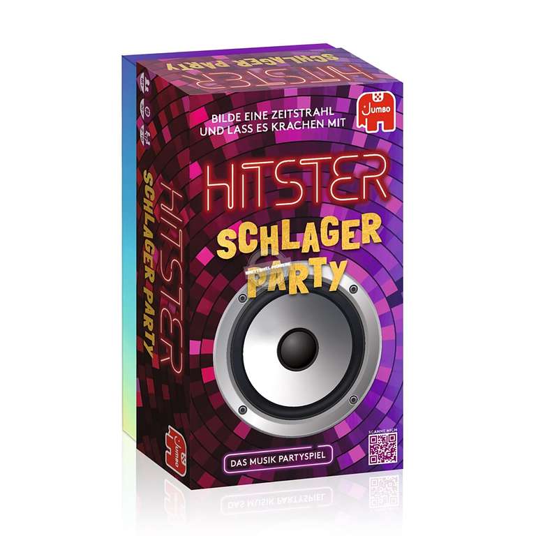 Hitster - Schlager Party / Gesellschaftsspiel / Partyspiel / Funspiel / Jumbo Spiele [Hugendubel Kundenkarte]