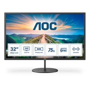 AOC Q32V4 Monitor (31.5", 2560x1440 WQHD, IPS, 75 Hz)