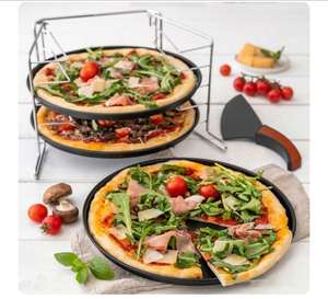 Zenker Pizza-Set 4-tlg. Pizzablech, dank Kauflandcard, Kaufland