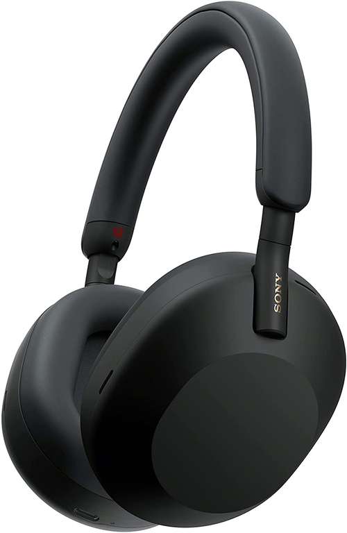 Sony Kabelloser High-Resolution Kopfhörer WH-1000X M5 schwarz (Headset-Funktion, Bluetooth, Noise Cancelling