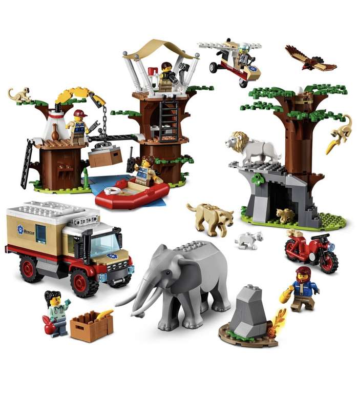 LEGO City Set 60307 Tierrettungscamp