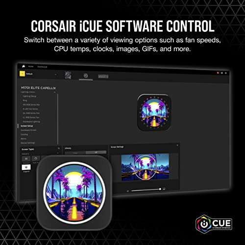 Corsair iCUE Elite LCD CPU-Kühler LCD-Display Upgrade-Kit für 57,99€ (Amazon)