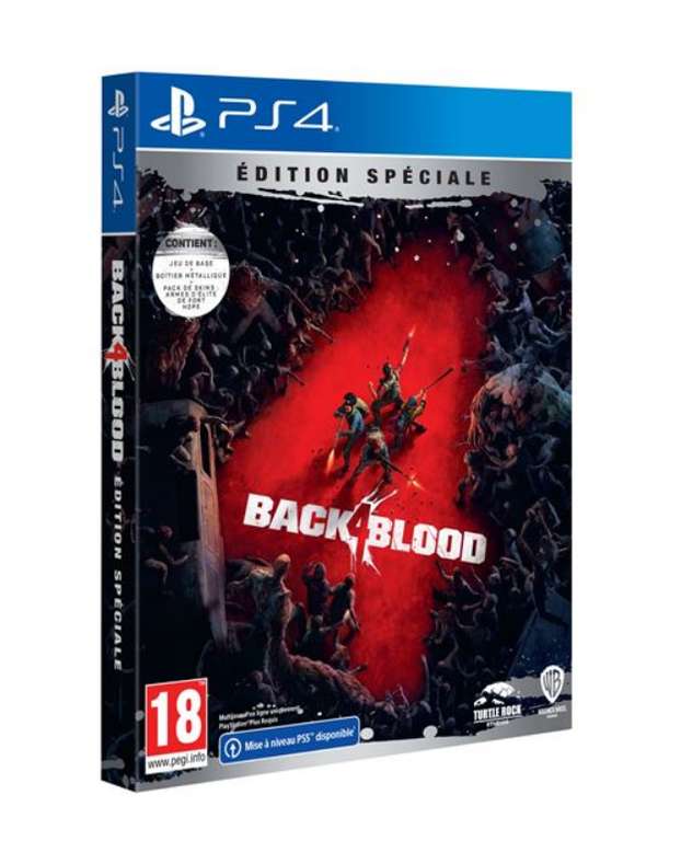 Back 4 Blood Special Edition inkl. Steelbook (PS4) für 7,94€ inkl. Versand (Fnac.com)