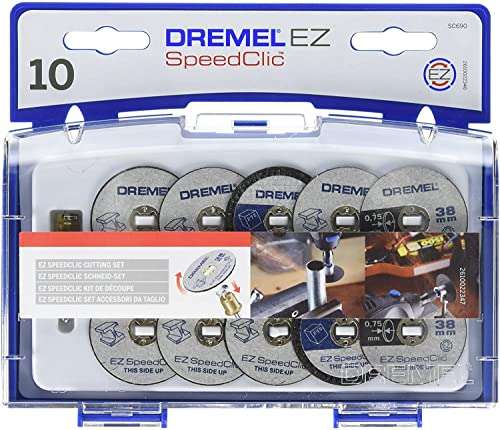 Dremel SC690 EZ SpeedClic Trennscheiben und Aufspanndorn-/Schneide-Set für 13,56€ (Prime)
