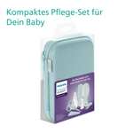 Philips Avent Babypflege-Set – Starter-Set mit 9 Zubehörteilen: Nagelknipser, Schere, 3 Nagelfeilen, Kamm etc.
