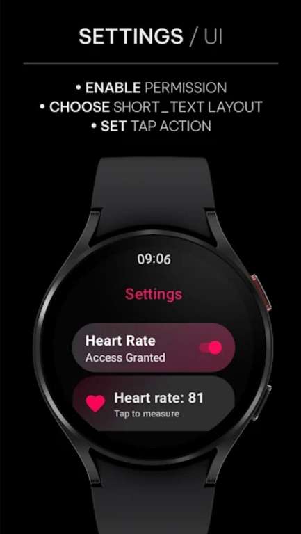 (Google Play Store) 3 Watchfaces und 1 Complication App von "AmoledWatchFaces" (WearOS Watchface, digital, Complication)