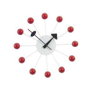 Vitra Ball Clock in rot