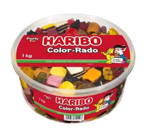 25% auf Haribo Dosen, z.B. Haribo Color Rado Box 1kg für 3,37€ @ Müller (Filialabholung)