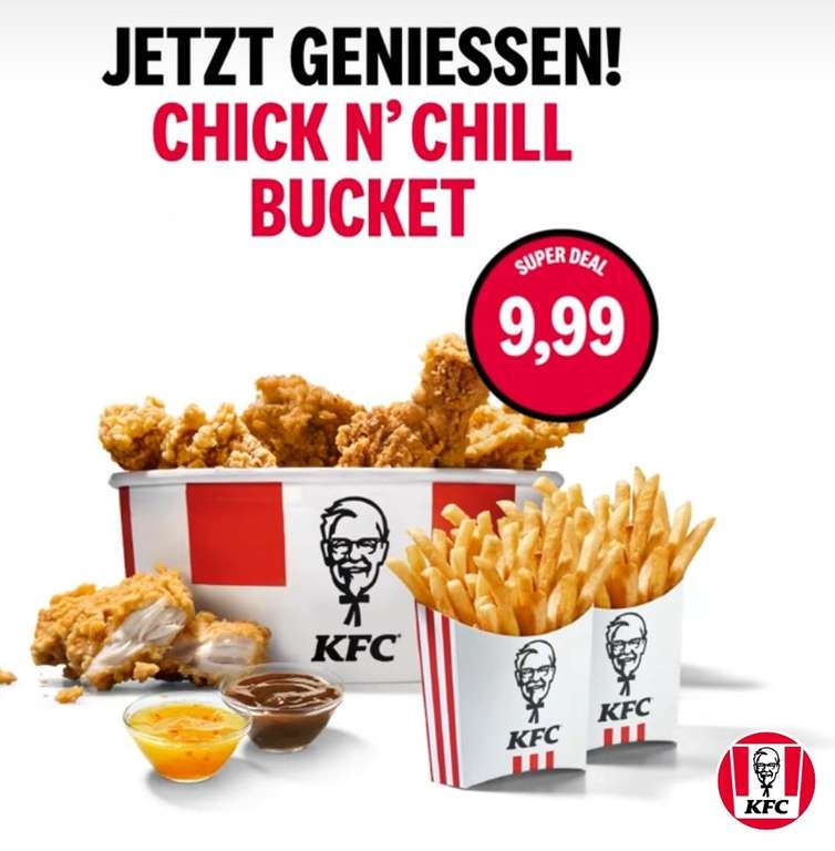 KFC Chick N` Chill Bucket im Angebot