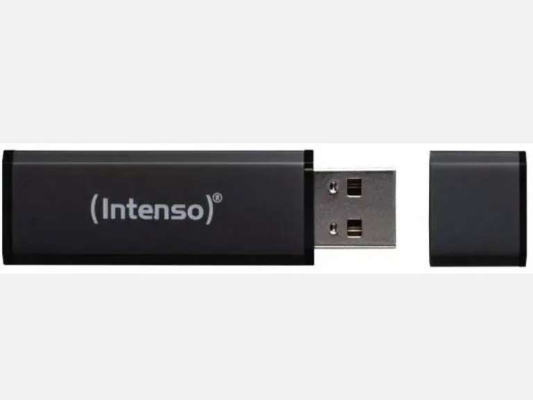Intenso USB Stick 128GB Speicherstick Alu Line anthrazit bulk