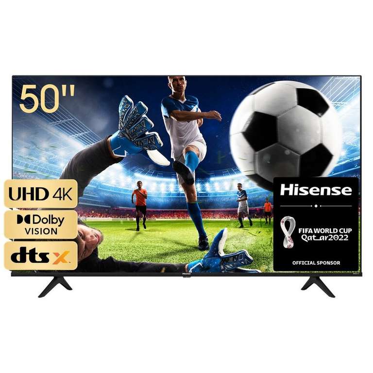 Hisense 50A6EG LED-Fernseher (127 cm/50 Zoll, 4K Ultra HD, Smart-TV)