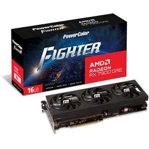 [MindStar] 16GB PowerColor Radeon RX 7900 GRE Fighter OC Aktiv PCIe 4.0 x16 (Retail)