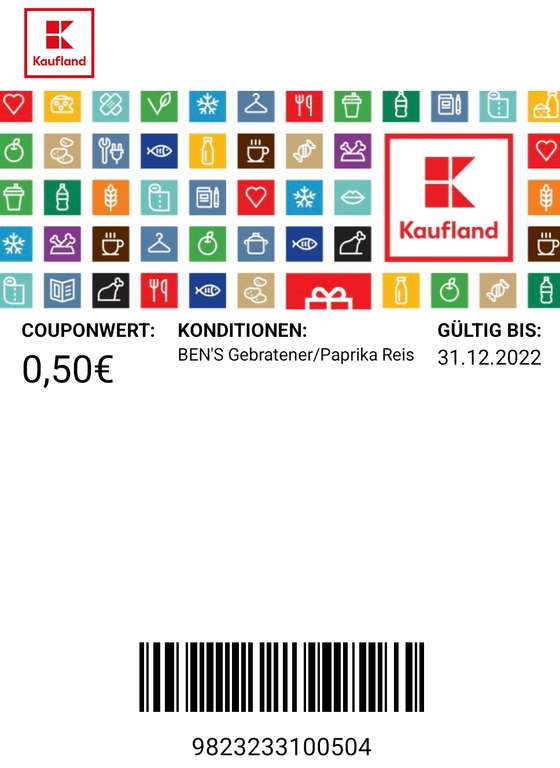 [Kaufland] BEN'S ORIGINAL Expressreis Gebraten/Paprika für bundesweite 0,79€ (Angebot + Coupon)