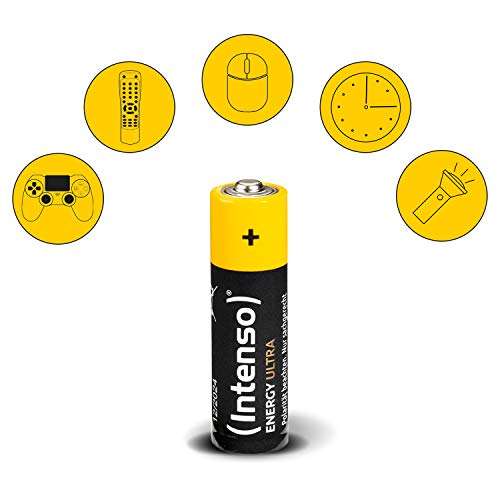 4x Intenso Energy Ultra AAA Micro LR03 Alkaline Batterien [Amazon Prime]