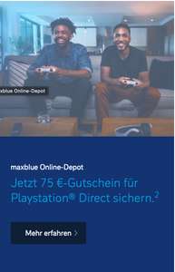Deutsche Bank MaxBlue Depot 50€ Spartanien + 75€ Playstation Direct Gutschein, 0€ Depotgebühren, (Neukunden)