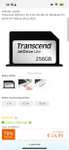 Transcend JetDrive Lite 128, 256 & 512GB Speicherkarte (Macbook Pro)