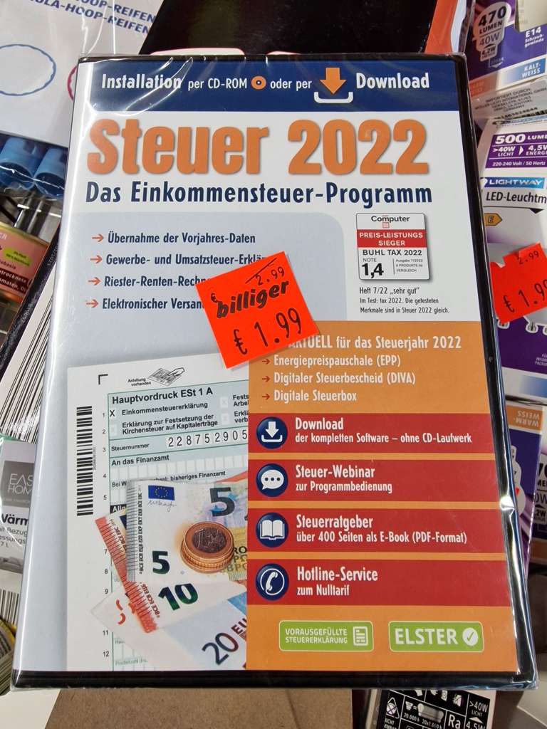 LOKAL Koblenz Steuer 2022 - Steuersoftware Elster 2022