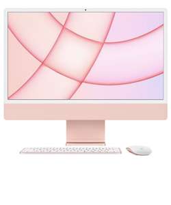 Apple iMac 24 Zoll 256GB SSD Apple M1 3,20GHz 8GB, 8-Core GPU Rosa
