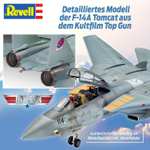 Revell Maverick's F-14A Tomcat Top Gun, Modellbausatz mit beweglichen Schwenkflügeln und Pilotenfigur, Maßstab 1:48, 97 Teile