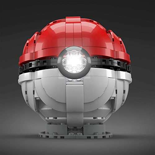 Mega Construx Pokémon Jumbo Pokeball (303 Teile, mit Licht)