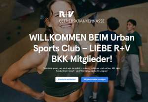 [R+V BKK] Urban Sports Club 12 Monate Abo