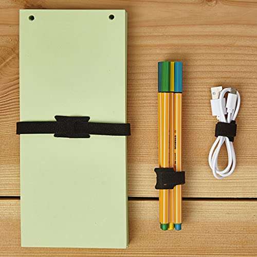 Klett Kabelbinder - 200 Stück wiederverwendbar für Kabelmanagement [Amazon Prime]