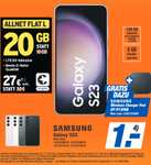 Lokal, Sammeldeal z.B. Samsung Galaxy S23 128GB (& Wireless Charger Pad) im Congstar Allnet/SMS Flat 20GB LTE ab 1€ Zuzahlung, 27€/Monat