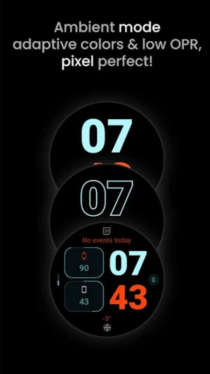 Manager: Wear OS 4 watch face [WearOS Watchface][Google Play Store]
