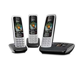 [amazon.de] Gigaset C430A Trio 3 schnurlose Telefone mit Anrufbeantworter