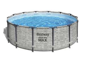 Bestway Steel Pro MAX Pool-Set 427 x 122 inkl. Leiter etc. 348,99 € (inkl. Versand!)