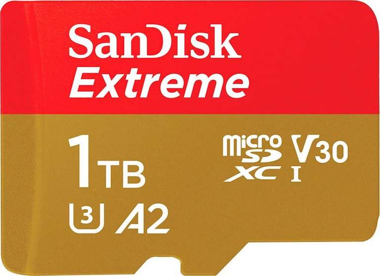 Sandisk 1 TB ! - Sandisk »Extreme« Speicherkarte (1000 GB, UHS Class 3, 160 MB/s