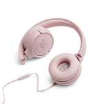 [Prime] JBL Tune500 On-Ear Kopfhörer mit Kabel in Pink – Ohrhörer mit 1-Tasten-Fernbedienung, integriertem Mikrofon & Sprachassistent