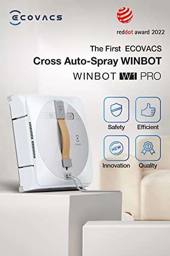 ECOVACS WINBOT W1 PRO Fensterputzroboter bei Amazon und Saturn für 294 EUR