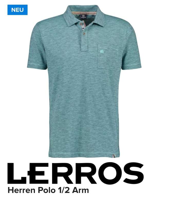 Lerros Herren Polo 1/2 arm in verschiedenen Farben - Code Lerros50