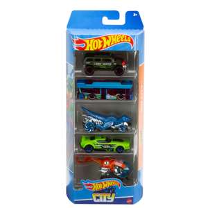 Hot Wheels Autos Set, 5er Pack, Auto Spielzeug 01806 - Prime