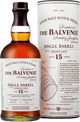 Balvenie 15 Single Barrel Scotch Whisky