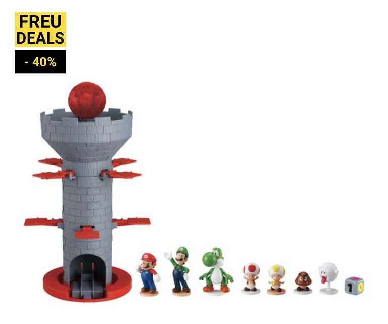 Super Mario - Spiel - Blow Up! Shaky Tower (Rofu Abholung)