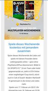 Playstation Plus am 17.02. und 18.02. gratis nutzen