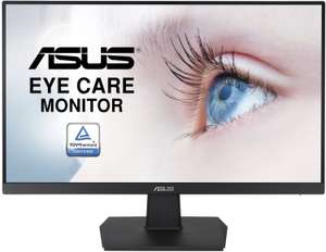 ASUS VA24ECE Monitor mit 23.8", FHD, IPS, 75Hz, FreeSync, 250cd/m², HDMI, USB-C DP & 15W PD, VESA für 76,90€ (NBB)