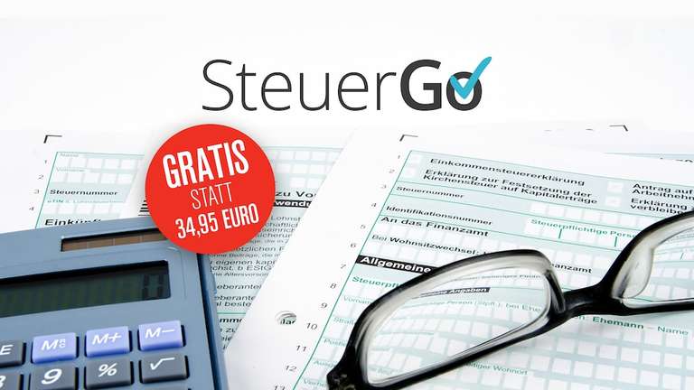 [Neukunde] Steuererklärung kostenlos SteuerGo gratis statt 34,95 Euro – Steuererklärung 2022