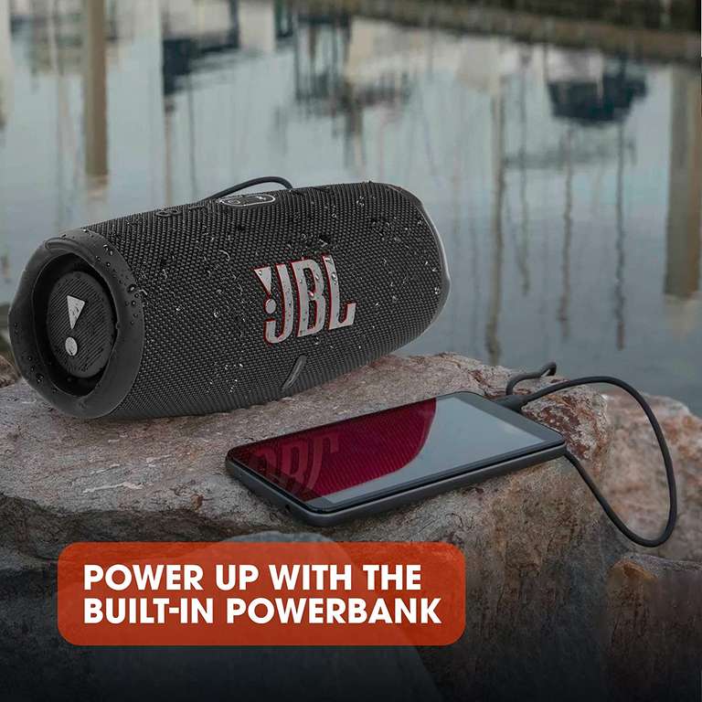 JBL Charge 5 mit Corporate Benefits in schwarz (CB)