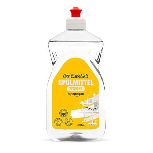 (Prime Spar-Abo) by Amazon Geschirrspülmittel Zitrone, 500 ml