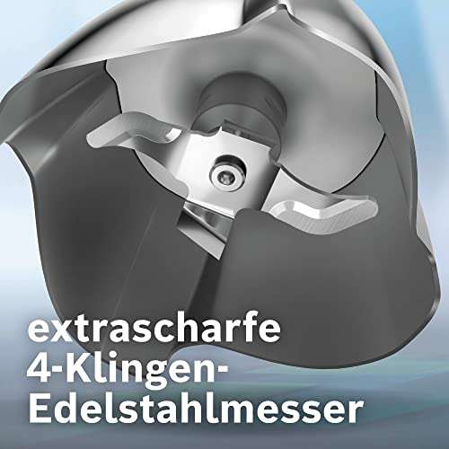 Bosch Stabmixer ErgoMaster Serie 6 MSM6M8X1 (10 Jahre Motorgarantie, Edelstahl-Klingen, verschleißfreie Keramik-Kupplung, 1200 W)