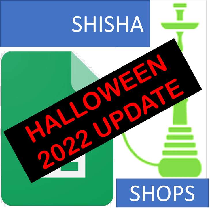 Halloween Update 2022 - Shisha / Hookah Shops Online (Sammeldeal)